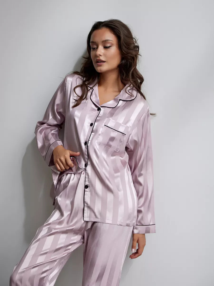 Amaya | Satin Pajama Set